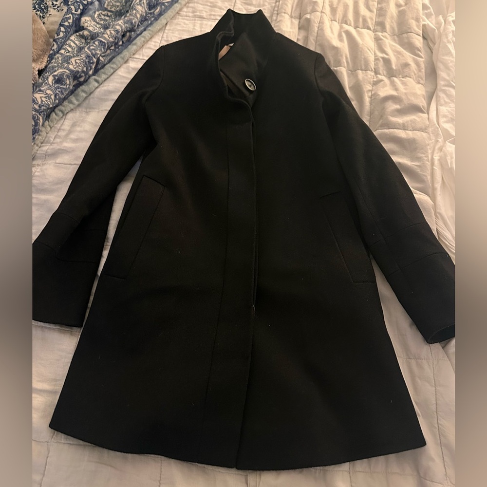 Fleurette Black Coat